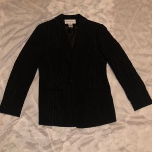 Sparkly Black Jones New York Blazer